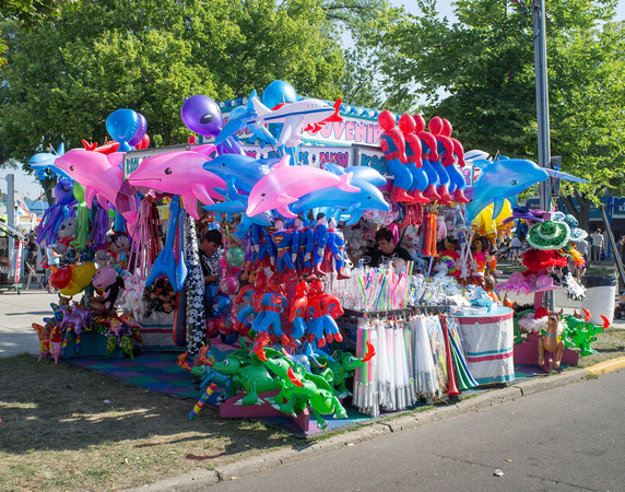 Inflatables, MN State Fair, 2012