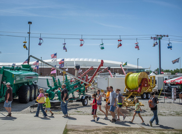 A lot going on at the Iowa State Fair, 2012